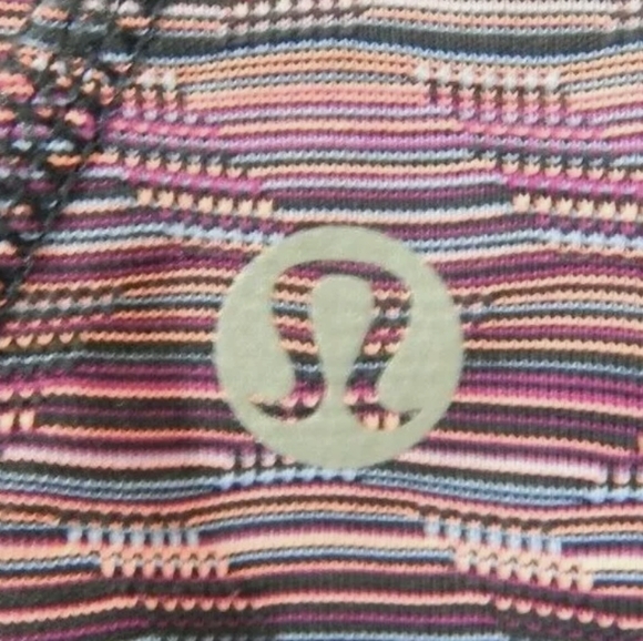 Lululemon Inspire Tight II Mesh Space Dye Twist Deep Naval Very Light Flare - Picture 4 of 4